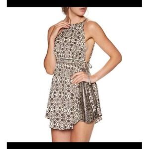 Free People Mid Summers Day Open Tie Side Sleeveless Tunic Women's Size XS